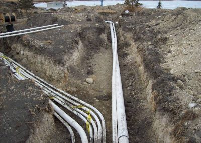 electric pipe line